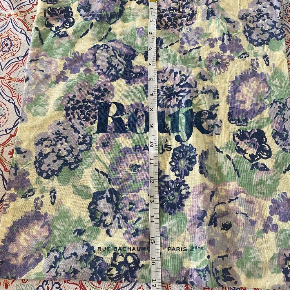 ROUJE FLORAL TOTE BAG - Picture 3 of 5